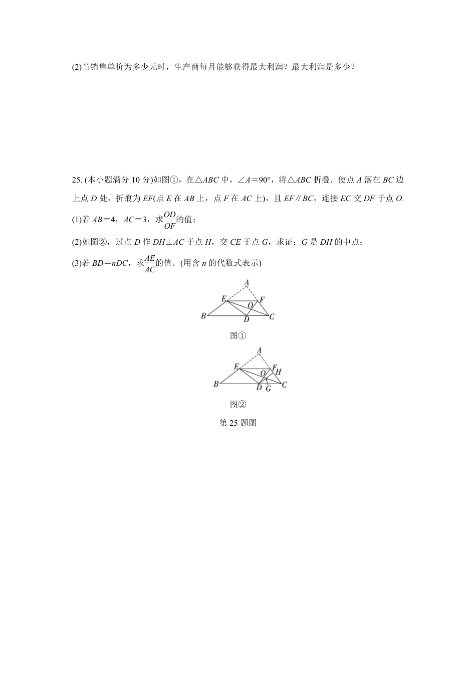 2024成都中考数学B卷专项强化训练八 (含答案).pdf_第2页