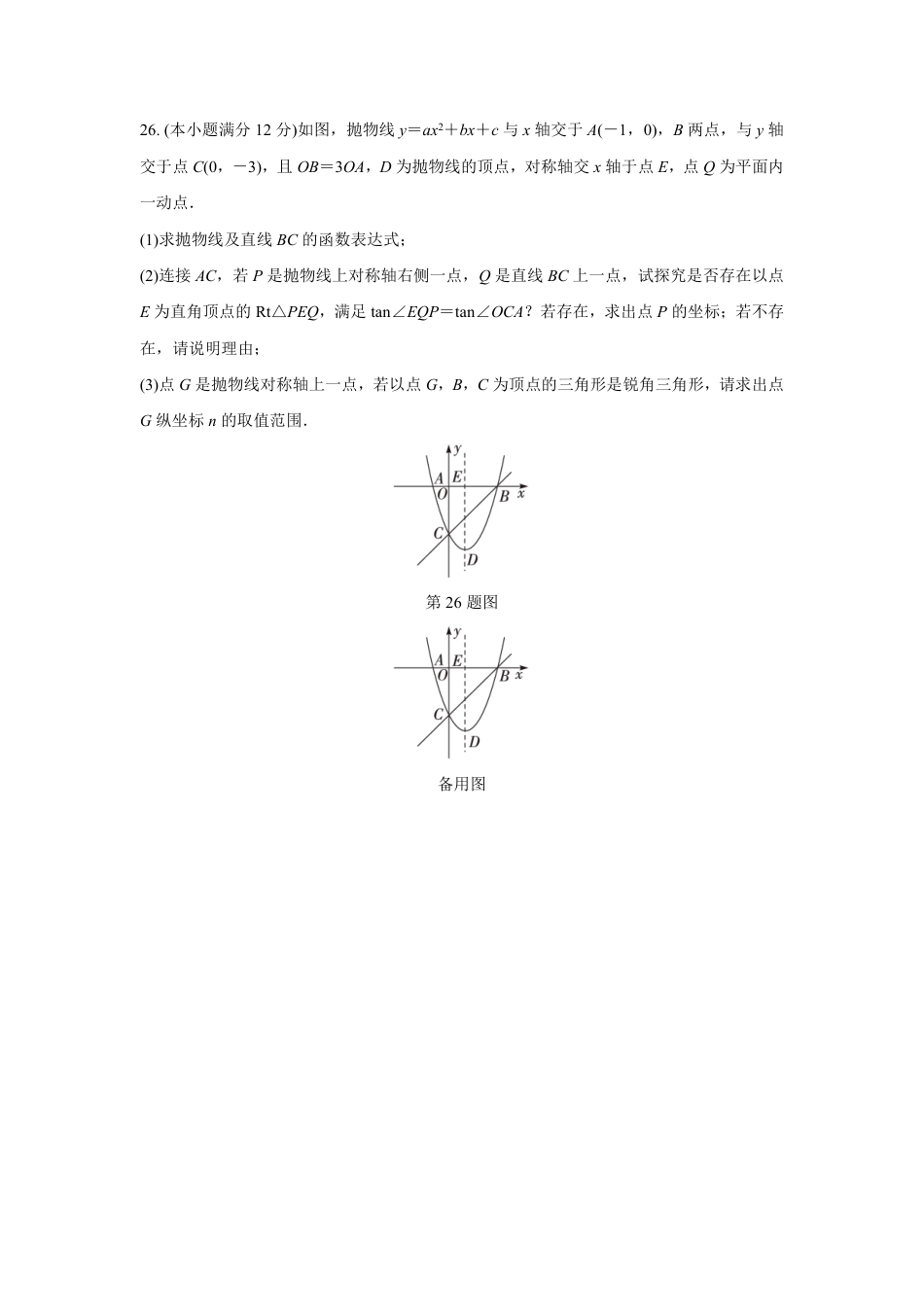 2024成都中考数学B卷专项强化训练十六 (含答案).pdf_第4页