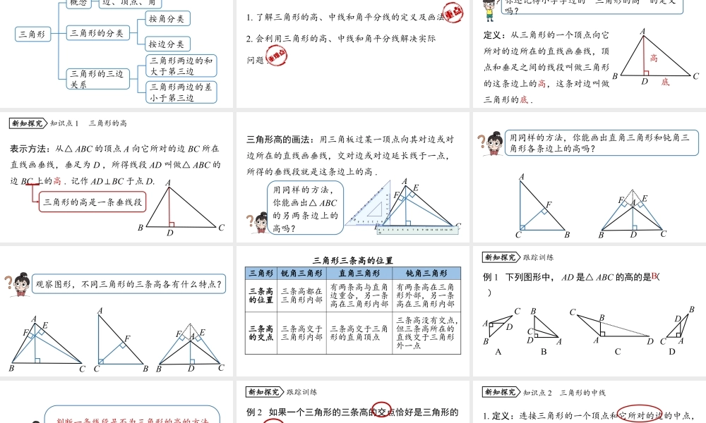 2024-2025学年度人教版八上数学11.1与三角形有关的线段课时2【上课课件】.pptx