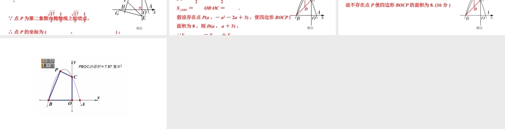 2024贵州中考数学二轮复习贵州中考题型研究 类型二 面积问题（课件）.pptx