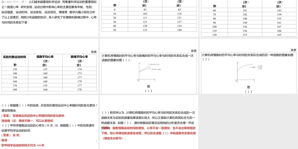 2024河南中考数学微专题复习 函数的实际应用 课件.pptx