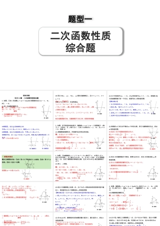 2024河南中考数学专题复习第三部分 题型一 综合训练 课件.pptx