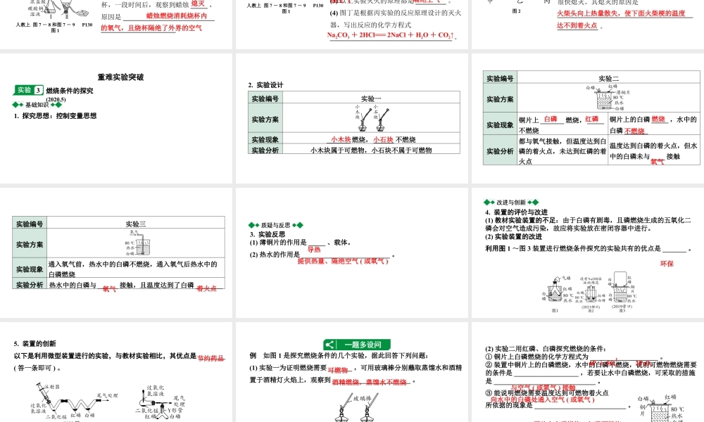 2024成都中考化学二轮复习 第七单元 燃料及其利用（课件）.ppt