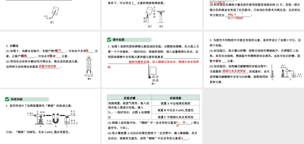 2024成都中考化学二轮复习之中考题型研究 专题二 横向实验归类练（课件）.pptx