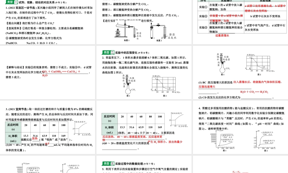 2024成都中考化学二轮复习之中考题型研究 专题六  实验探究题（课件）.pptx