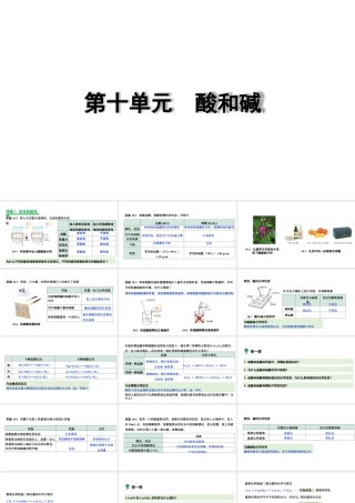 2024成都中考化学复习“四清”回归教材 第十单元酸和碱 课件.pptx
