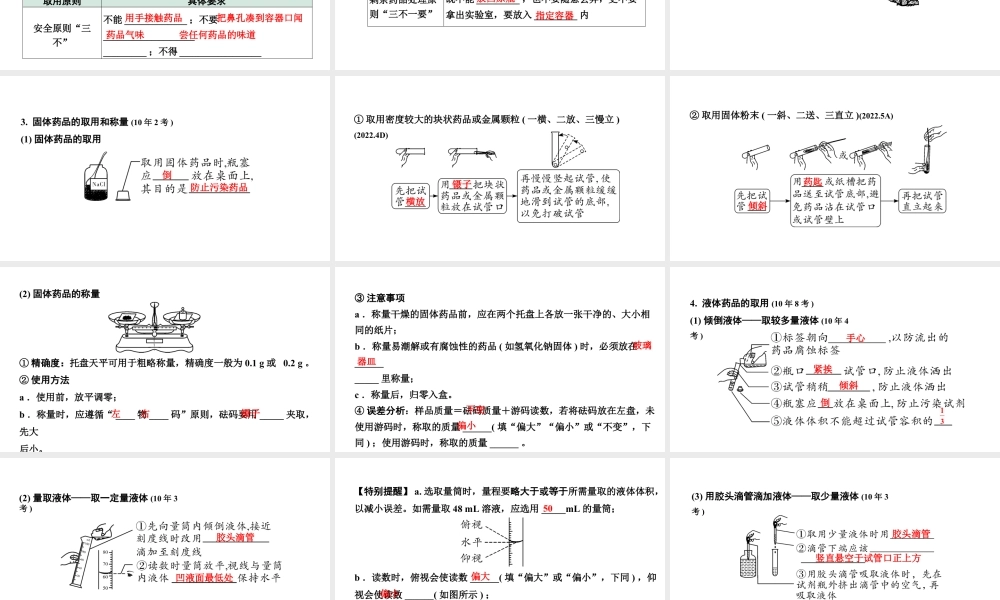 2024海南中考化学一轮复习 中考考点研究 第一单元 走进化学世界（课件）.pptx