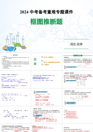 2024河北化学中考备考重难专题：框图推断题（课件）.pptx