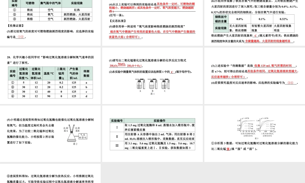 2024辽宁中考化学二轮重点专题研究 专题七  实验探究题（课件）.pptx