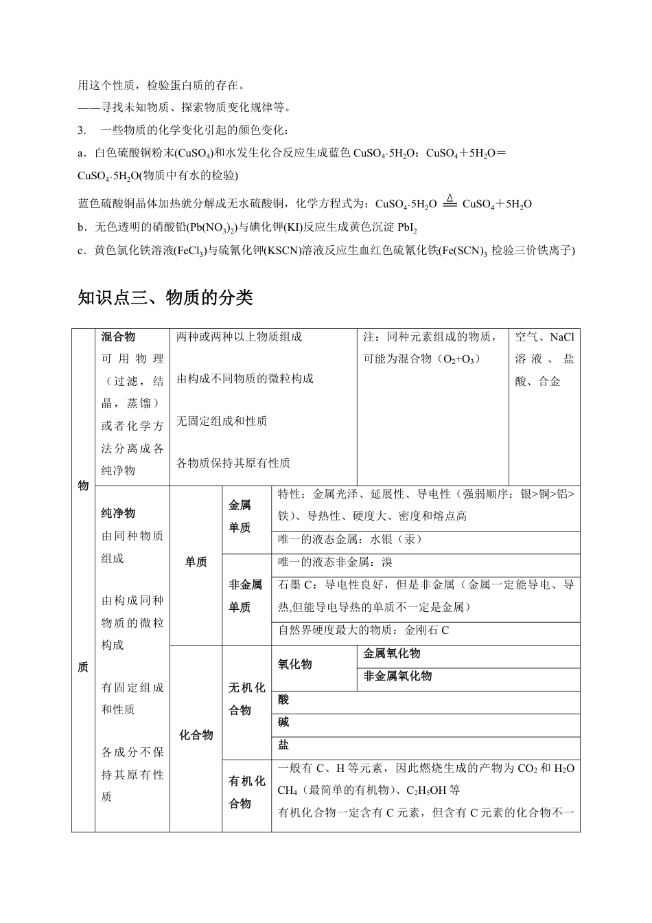 2024年中考化学二轮题型突破限时精练 物质的变化、性质与分类 （含解析）.pdf_第2页