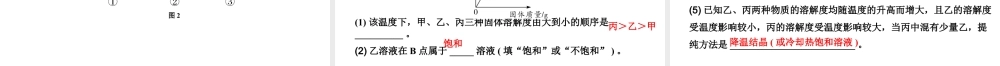 2024宁夏中考化学二轮重点专题突破 微专题 溶解度及溶解度曲线（课件）.ppt