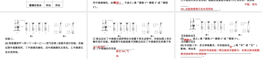 2024四川中考化学二轮复习微专题7 混合气体的处理 （课件）.pptx