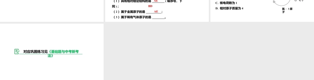 人教版九上化学 第三单元 课时1 原子的构成 原子核外电子排布 课件.pptx