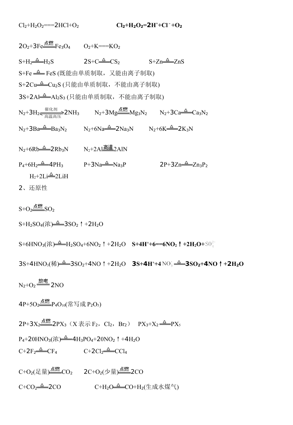 高中化学方程式（总）.doc_第2页