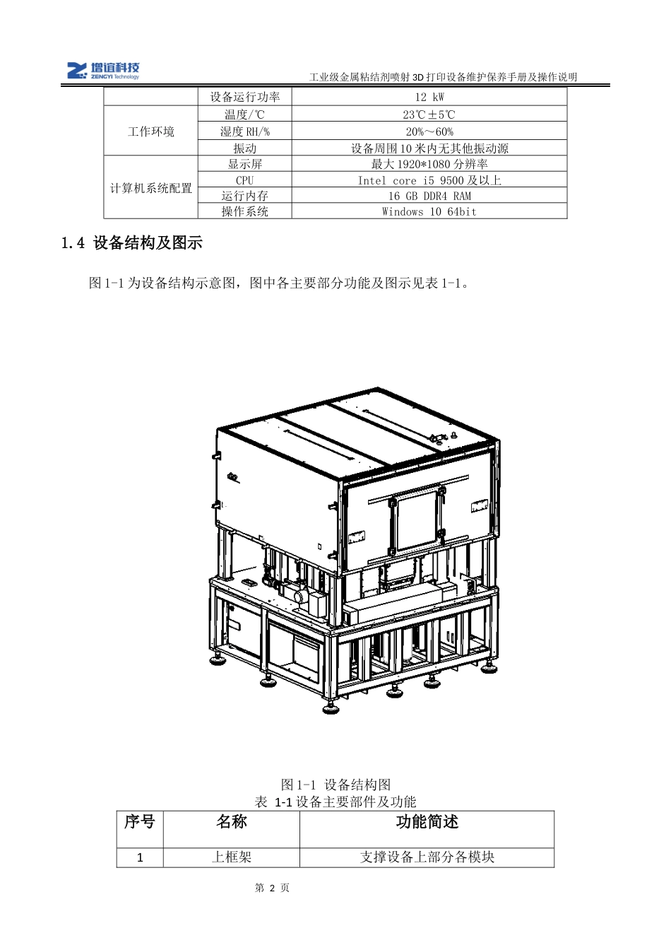 J 450T 工业级粘结剂喷射3D打印机维护保养手册新).docx_第4页